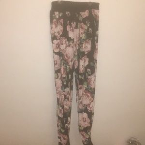 See You Monday Pants - Floral pants/joggers they are good quality! See You Monday Pants - Floral pants/joggers they are good quality!